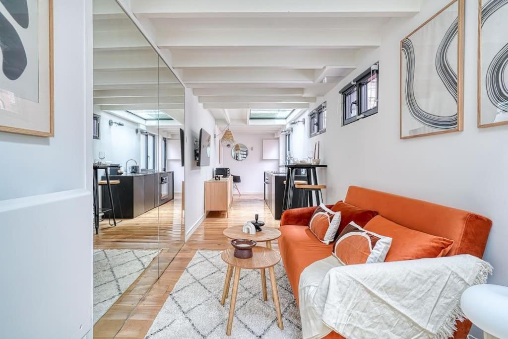 Appartement Magnifique Loft Lumineux Alesia Parijs